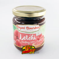 Confiture Letchi - Royal Bourbon - 377Gr