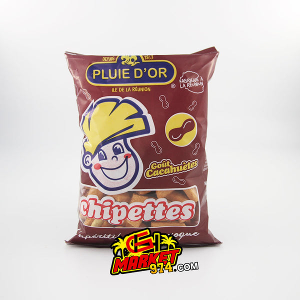 Chipette cacahuète - pluie d'or - 132Gr