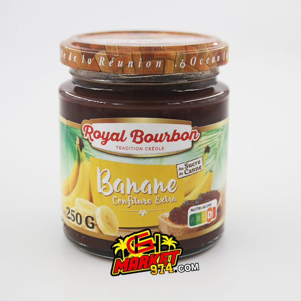 Confiture banane  - Royal Bourbon - 428Gr