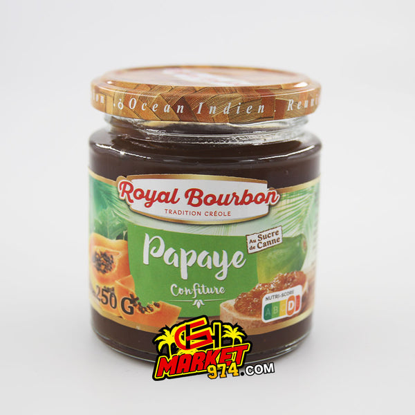 Confiture Papaye - Royal Bourbon - 381Gr