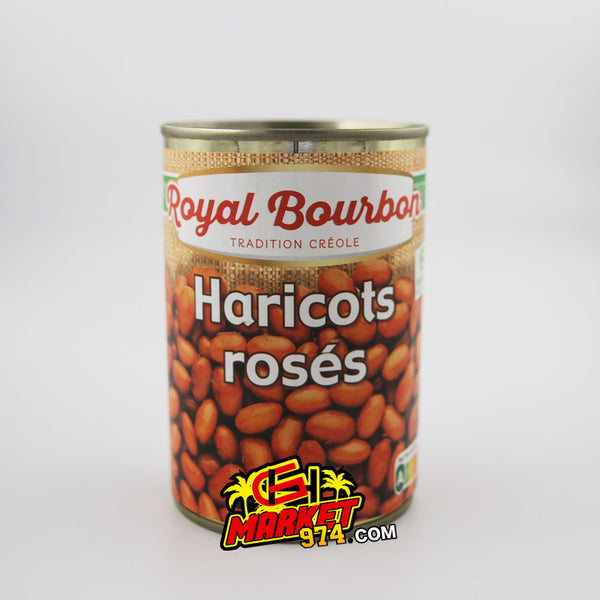 Haricots Rosés en conserve - Royal bourbon - 452Gr
